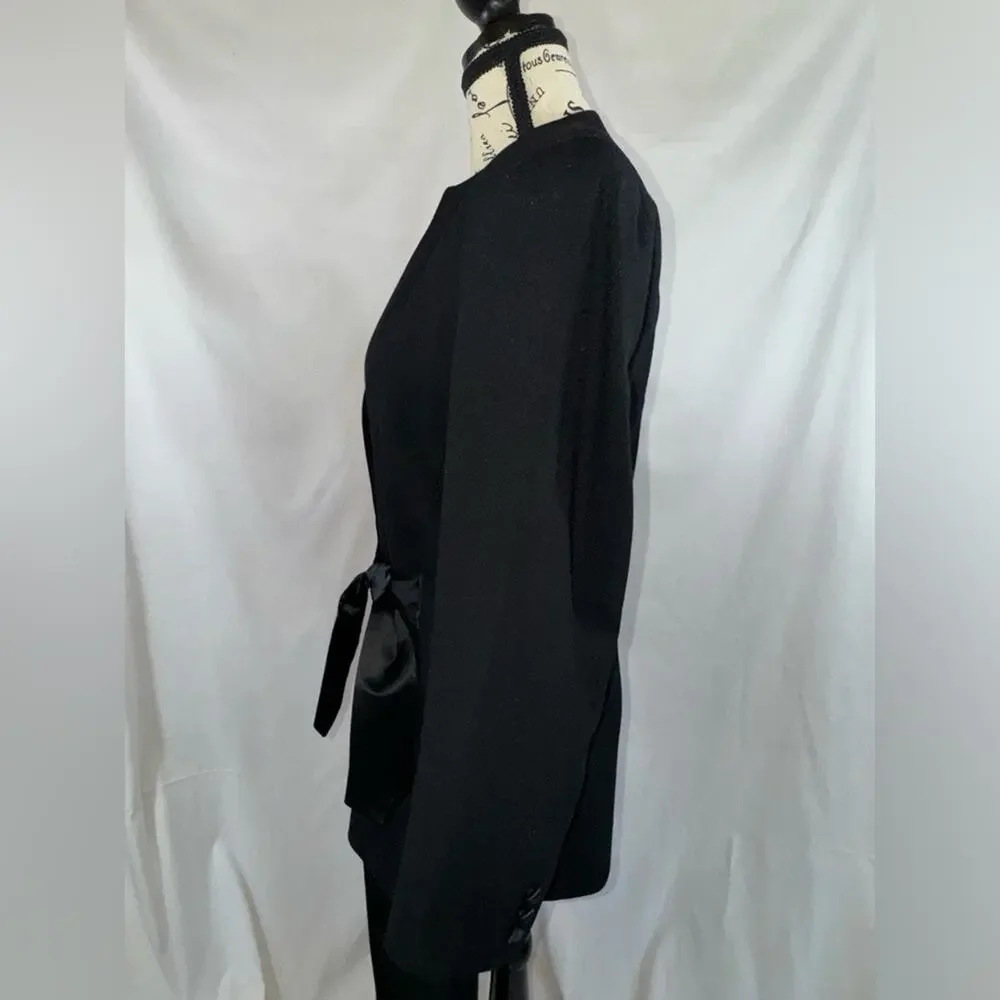 Gorgeous Barrie Pace Black Wool Pant Suit - Picture 7 of 14